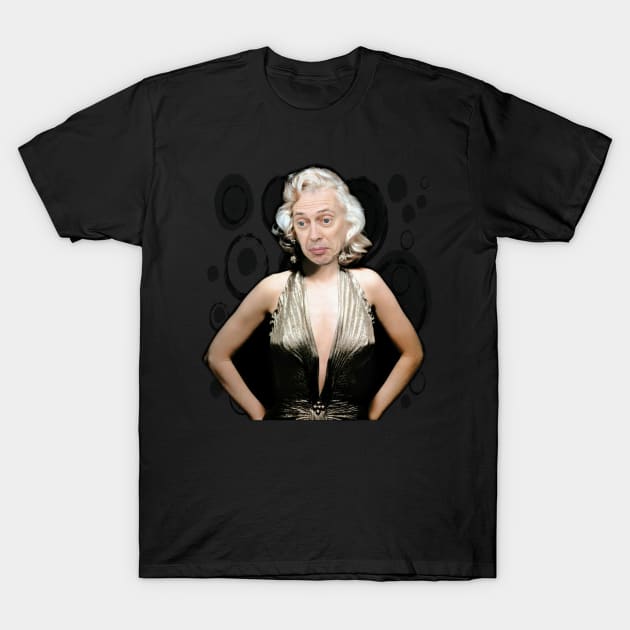 Marilyn Monroe - Steve Buscemi T-Shirt by Indecent Designs